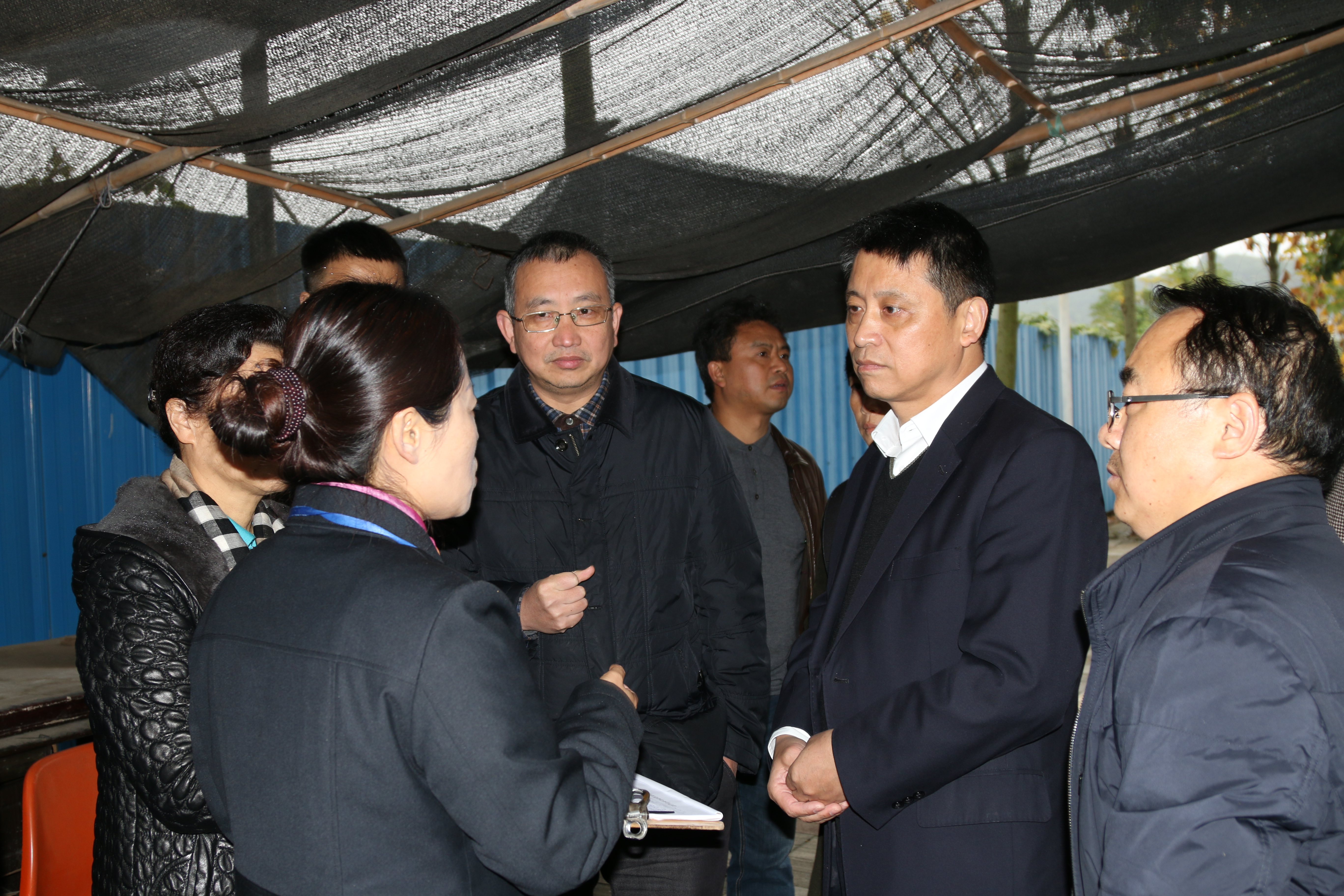 單建華、馬鳳萍一行來我司考察交流3